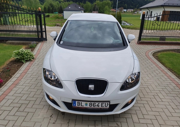 Seat Leon cena 16900 przebieg: 163485, rok produkcji 2010 z Wąchock małe 667
